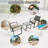 3-Piece Outdoor Rattan Furniture Set With 2 Padded Chairs, Tempered Glass Table For Patio, Porch, Yard, Garden All-Weather Seating- Patio Furniture Outdoor(Black-Grey)-725870341-725870340