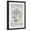 « bicycle 1891 old paper » par steve king, reproduction d’art encadrée-18046347