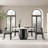 Light luxury high-end round dining table sets-105968948