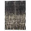 Tapis noir et blanc 8 x 10 Pham