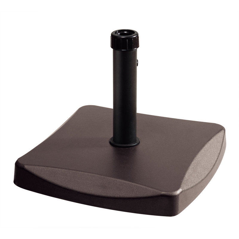 Landon 26kg Concrete Free Standing Umbrella Base, Brown