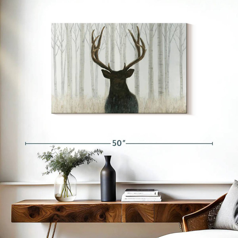 Brampt Into The Forest, 24" H x 36" W