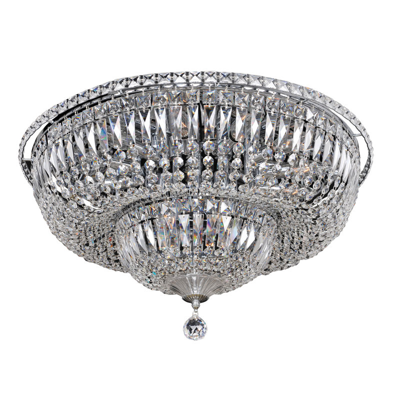 Betti 16 LT Chrome/Clear Flush Mount Allegri