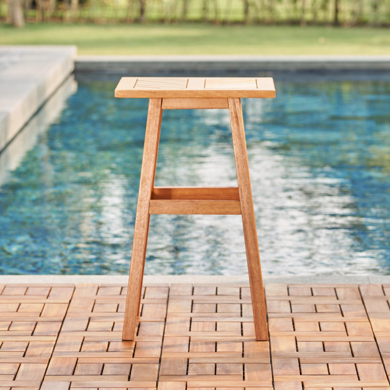 Table d'appoint en bois Olina Honey