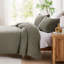 Logan Stone Washed Cotton Quilt 3Pc Set-106545183-106545182