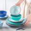 12 Piece Stoneware Dinnerware Set, Service for 4-428540357