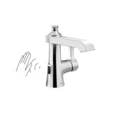 Moen Flara Motionsense Wave Touchless Single Handle Bathroom Sink Faucet with Drain Assembly