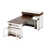 Walnut / White est en rupture de stock