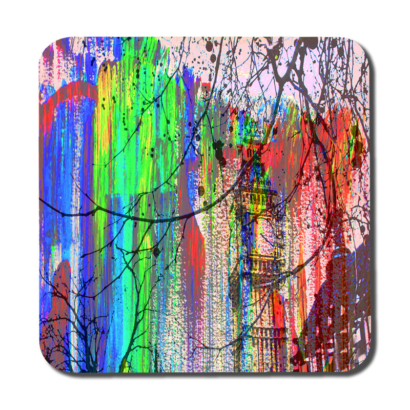 Square 6 Piece Coaster Set