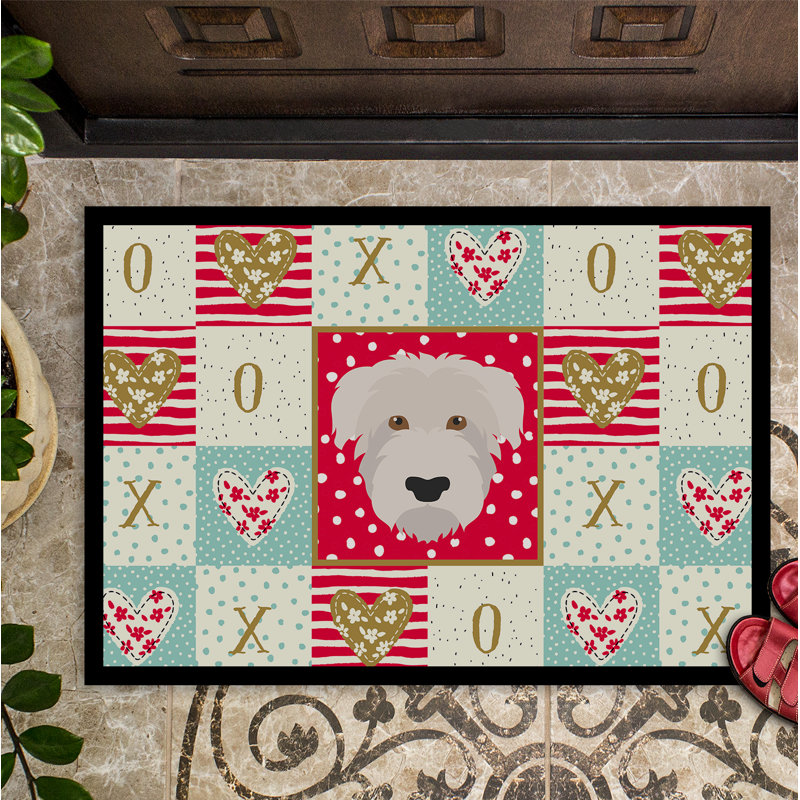 Glen 36 po x 24 po tapis d’extérieur antidérapant pour l’intérieur Albert