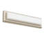 Barre d'éclairage de meuble-lavabo 18 po en nickel brossé avec DEL intégrée-801420979-801420980-801420976