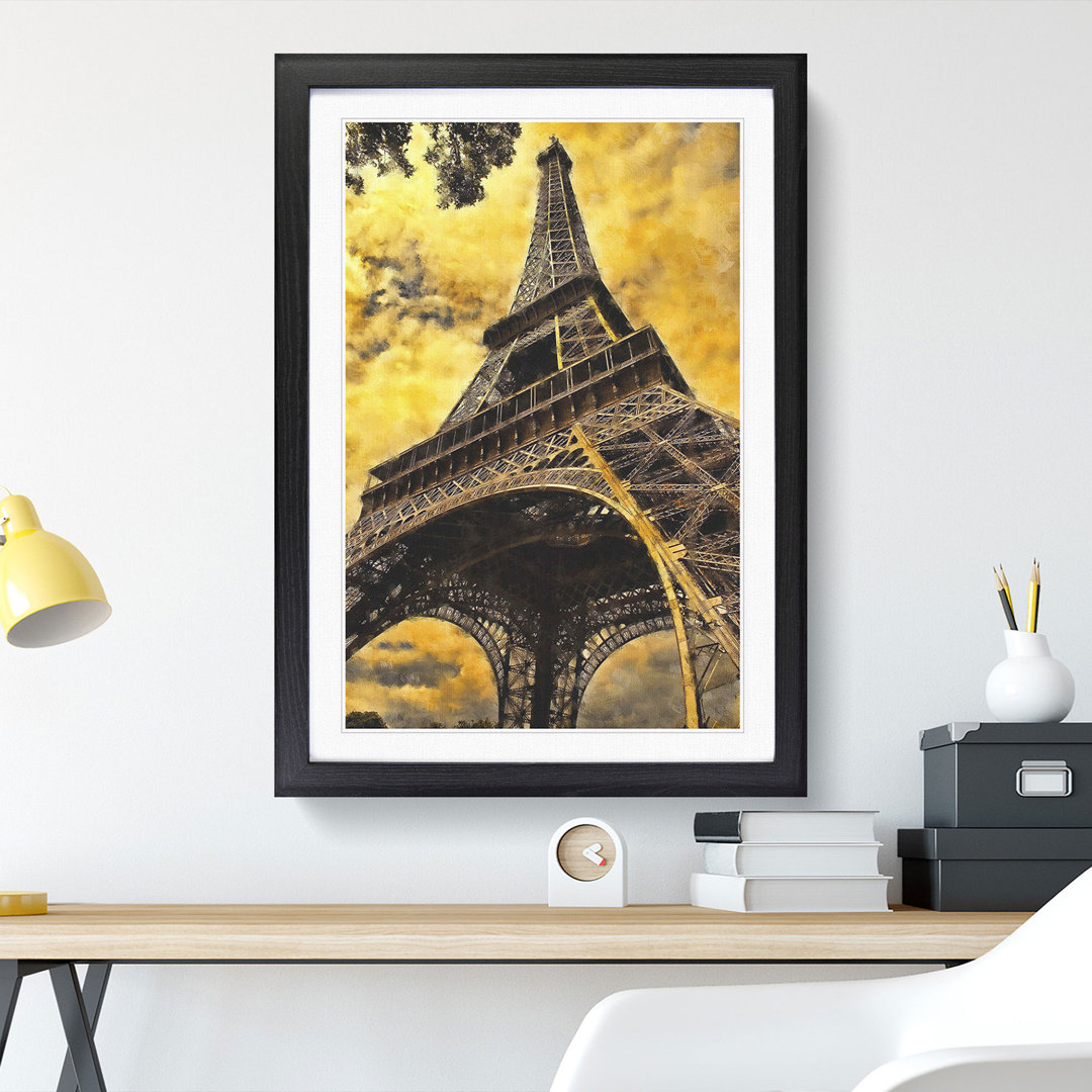 Eiffel Tower Vol.7 - Picture Frame Graphic Art