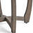27.5'' Rustic Wood Table With Grey Color Scheme Charisma