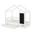 Lit simple avec tableau noir et tiroirs-591960028