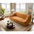Najya Captivating 89" Reception Sofa with Solid Wood Frame and Tufted Elegance Decor-1044354244