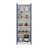 Multistorage Pantry Cabinet With Five Storage Shelves And Two Doors, Kitchen Storage And Organization Solution