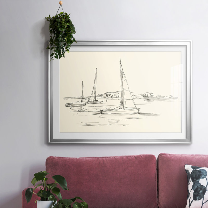 «Coastal Contour S Croquis I», impression sur papier