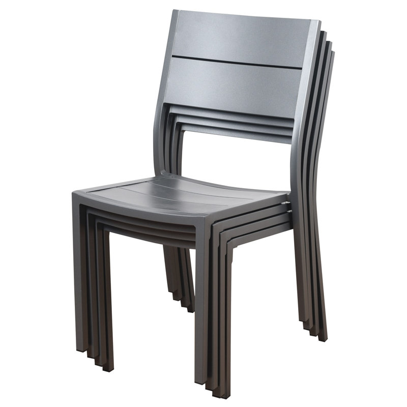Kenesaw Outdoor Stacking Dining Side Chair