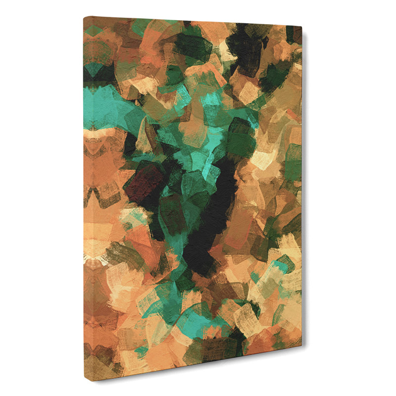 XC1022-1724X Crash In The Night Abstract - Wrapped Canvas Print, 50cm H x 35cm W x 3cm D