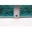 Tapis bleu sarcelle en laine 9 pi 9 po x 13 pi 1 po Koretta