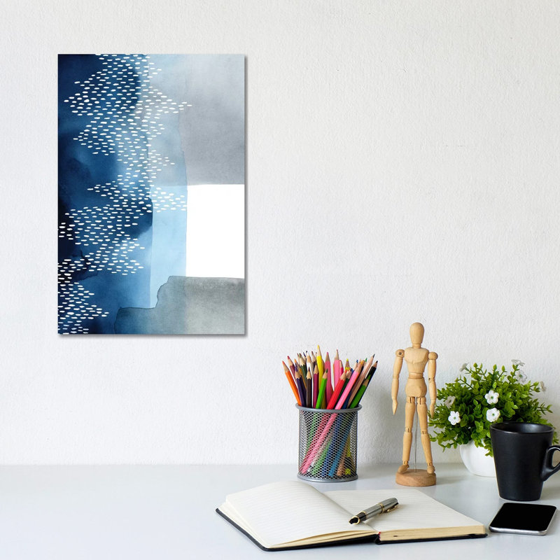 Waterfall Abstract II by Grace Popp - Gallery-Wrapped Canvas Giclée on Canvas, 20.32 cm H x 30.48 cm W, Canvas