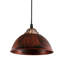 Cainsville 1 - Light Rustic Red Single Pendant