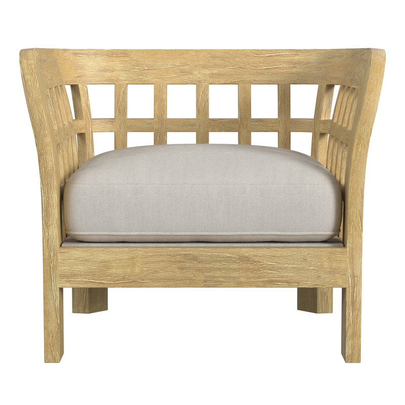 Sage Teak Patio Chair with Cushions