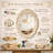 34'' x 26'' Traditional Baroque Oval Solid Wood Framed Antique White Accent Wall Mirror For Bedroom&Living room