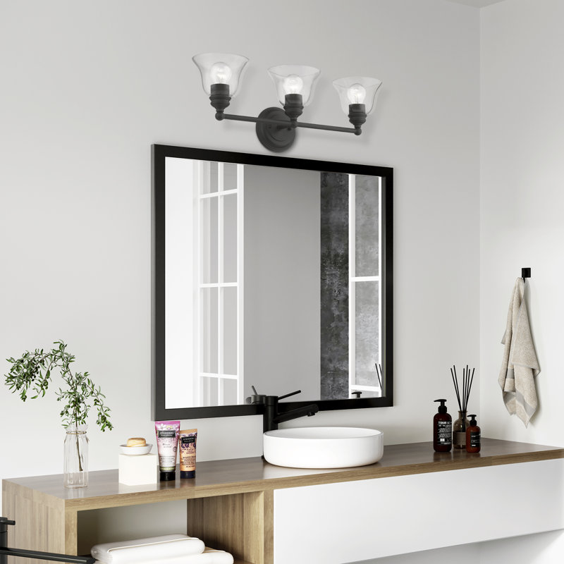 Esterly 3 - Light Dimmable Vanity Light, Black