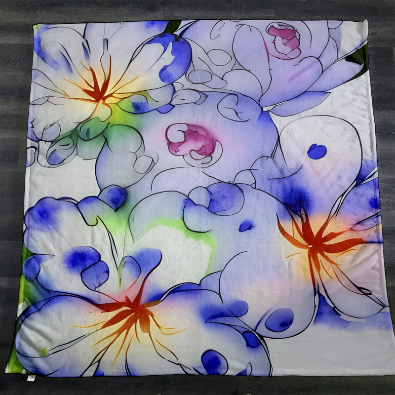 Throw Blanket, 51" W x 60" L