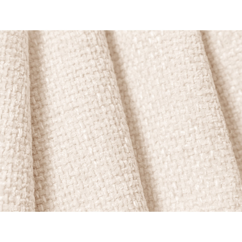 Nehimiah Upholstered Bed, White, European Kingsize (160 x 200 cm)