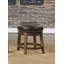 Tabouret pivotant et court en bois massif Hassanah-177031231-177031226
