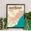 Barcelona - No Frame Print-650721487
