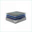 Matelas | Matelas hybride moelleux Restonic 13 po, ressorts ensachés individuels, très grand | Mousse | Gris clair + ciel-1866930344