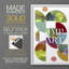 Impression encadrée Dorset Shapes I-Premium - prête à être accrochée - aucun clou requis - aucun clou requis-1386970950-1386970959