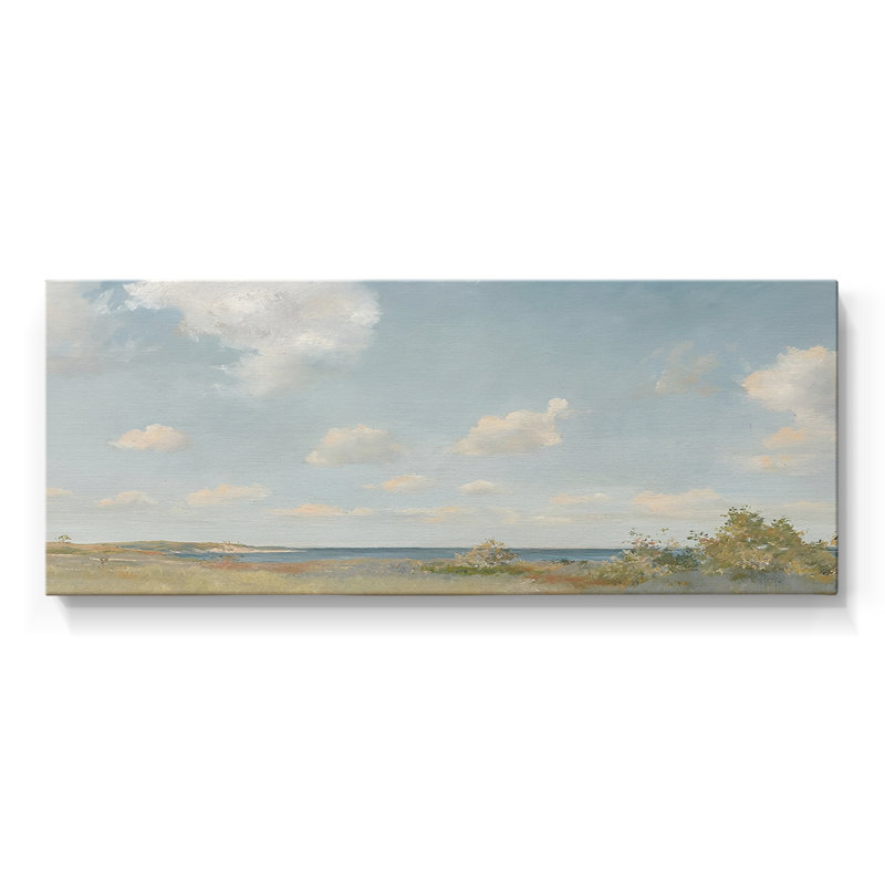 Série nautique-CCDXLVI- Toile tendue avec châssis - Prêt à accrocher, H 12 po x l 30 po