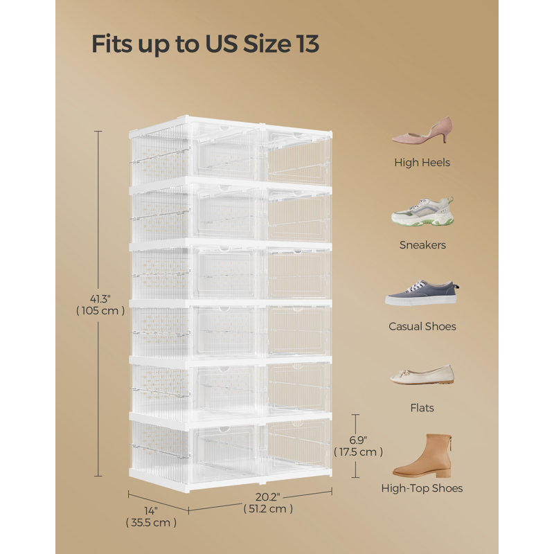Shoe Boxes, White