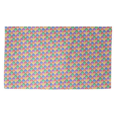 Kitterman Non-Slip Geometric Indoor Doormat