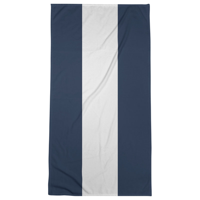 Cotton Blend Lightweight Bath Towel, Midnight