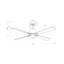 Climate 52in 4-Blades Indoor Ceiling Fan with Remote Control-354883509