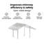 Chimney Hood Silver Stainless Steel-795431008