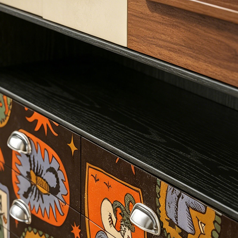 French Simple Style Accent Cabinet