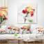 Coussin décoratif floral magnifique rose-30744538-30744541