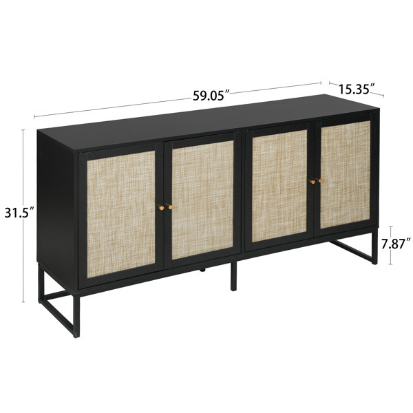 Latitude Run® Caludia Accent Cabinet & Reviews | Wayfair