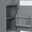 Meuble-lavabo avec porte en céramique 20 po, meuble-lavabo avec porte-2079133806