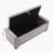 48" Ottoman With Storage, Storage Ottoman Bench With Safety Hinge, Upholstered Entryway Bench With Seating For Bedroom, Living Room, Hold Up To 350 Lb, Light Grey-119638667