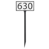 1-Line Lawn Address Sign
