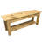 Della Solid Wood Storage Bench-1915311949