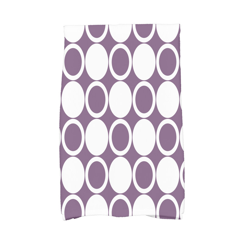 Sergey Tea Towel Kitchen Towel, Purple