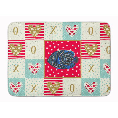 Ethla Patchwork Memory Foam Non-Skid Kitchen Mat